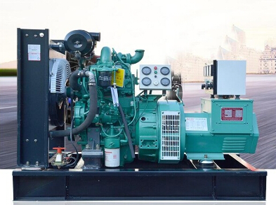 诸暨全新上柴50kw大型柴油发电机组